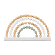Decorative Wood Beads Rainbow