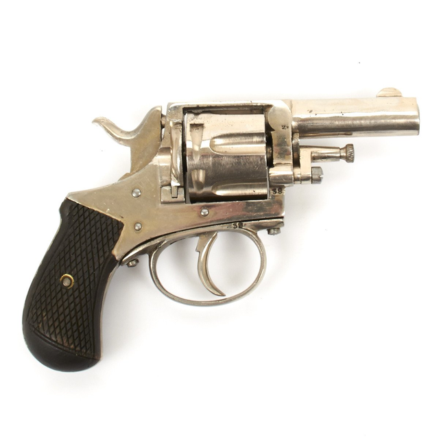 Original Model 1868 Webley .38 British Bull Dog Revolver