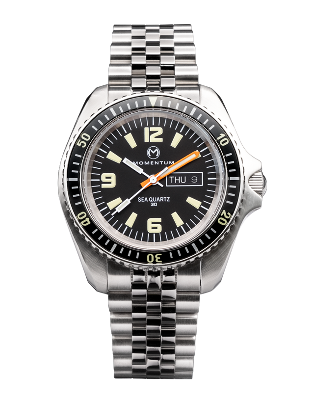 Sea Quartz 30 [42mm] - Black