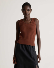 Washable Stretch Silk Tank - Plus Size