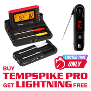 Value Pack: TP980 TempSpike Pro Wi-Fi Meat Thermometer-4 Probes & TP622 Lightning One-Second Instant-Read Meat Thermometer