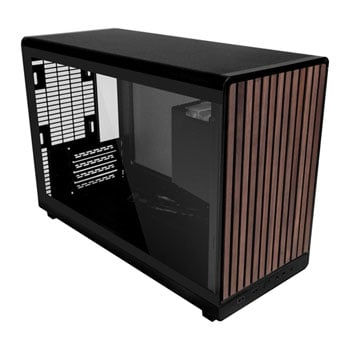 Lian Li A3 mATX Glass Edition Wood Black Small Form Factor Steel Mesh PC Gaming Case