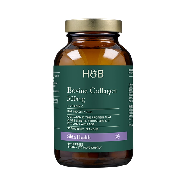 Holland & Barrett Bovine Collagen Strawberry 60 Gummies