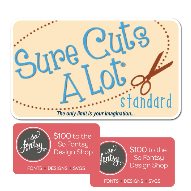 Sure Cuts A Lot Software Instant Code - Version 6 + $200 to So Fontsy
