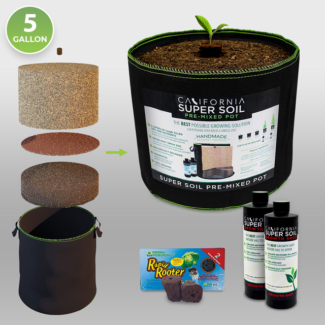 PreMixed Super Soil </br><span>5 Gallon Pot</span>