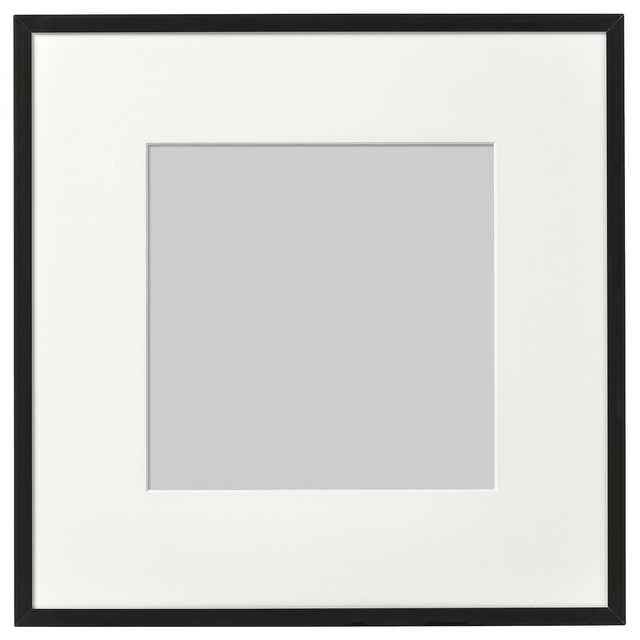 LOMVIKEN Frame - black 12 ½x12 ½ "