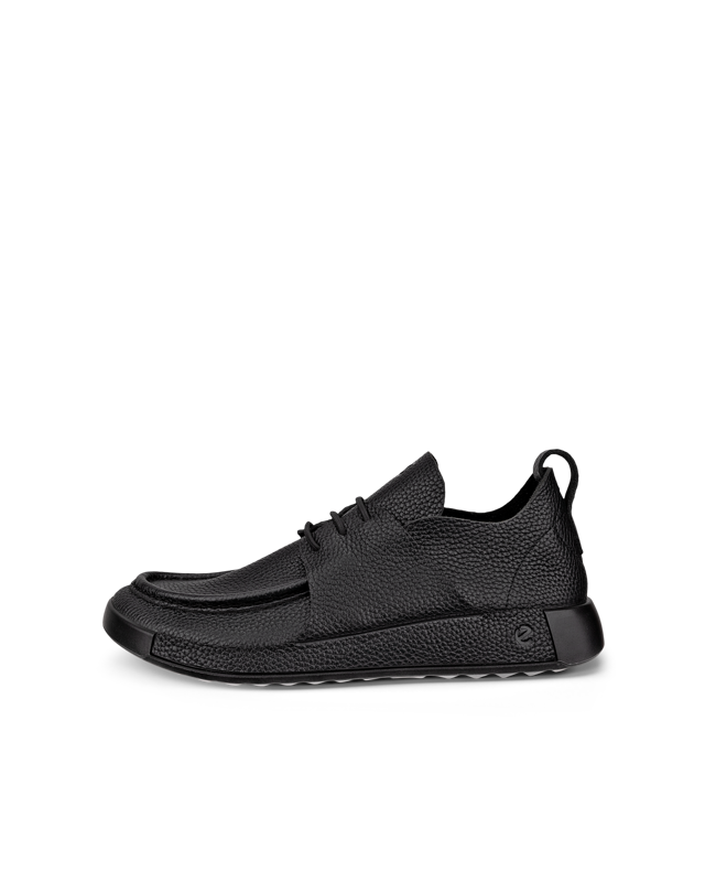 Men's ECCO® Cozmo Shoe Leather Moc-Toe Shoe