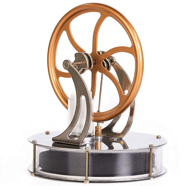 Low Temperature Stirling Engine Motor Steam Heat Education Model Toy