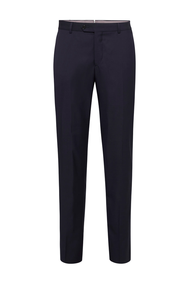 Saunders Navy Slim Trouser