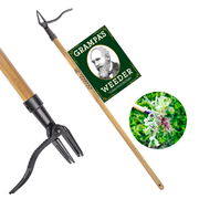 Grampa's Weeder - The Original Stand Up Weed Puller Tool with Long Handle - Easily Remove Weeds Without Bending, Pulling, or Kneeling