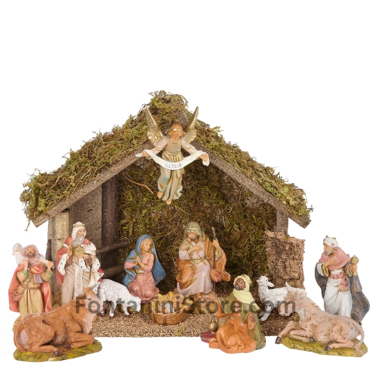 5 Inch Scale 12-Piece Nativity Bundle