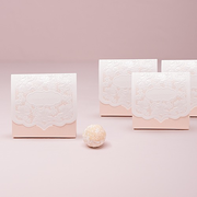 Pretty Lace Favor Boxes (Set 10)