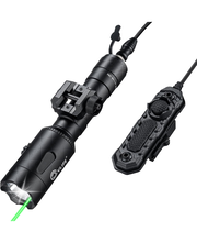 CVLIFE 1680 Lumens Laser Light Combo Tactical Flashlight