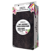 Shake N Go Ibiza 100% Natural Virgin Human Hair Braid - AFRO KINKY CURLY BULK 12"