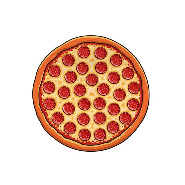 Giant Pizza Beach Blanket