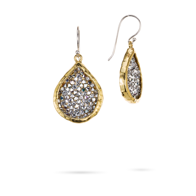 Kristal Teardrop Earrings