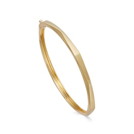 Gold Deco Bangle