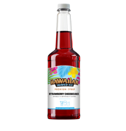 Strawberry Cheesecake Shaved Ice & Snow Cone Flavored Syrup - Quart