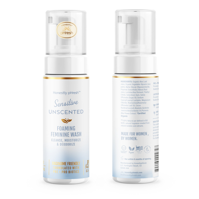 Sensitive Unscented Pre + Probiotic Feminine Wash