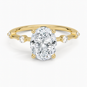18K Yellow Gold Aimee Diamond Ring