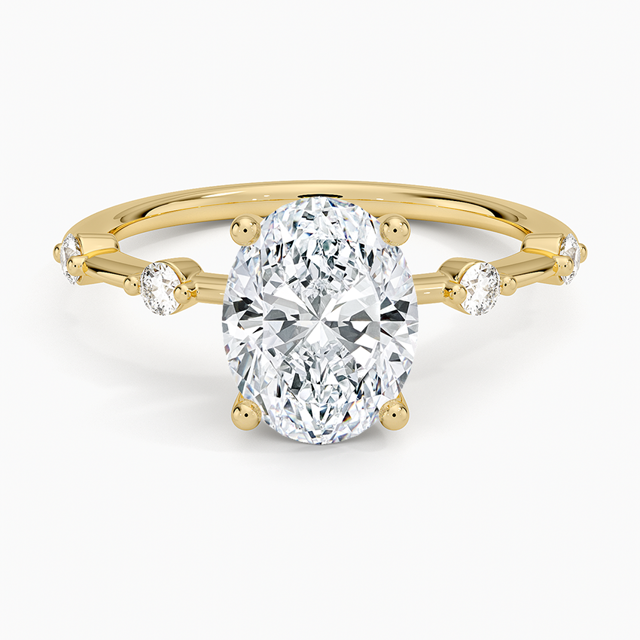 18K Yellow Gold Aimee Diamond Ring