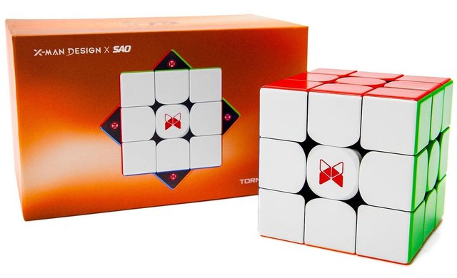 X-Man Tornado 3x3 V4 Flagship (Magnetic, Core Magnets) - Black Internals