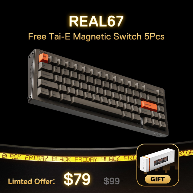 MelGeek REAL67 Magnetic Keyboard