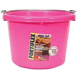 FORTEX-FORTIFLEX 1304812 Utility Pail, Pink