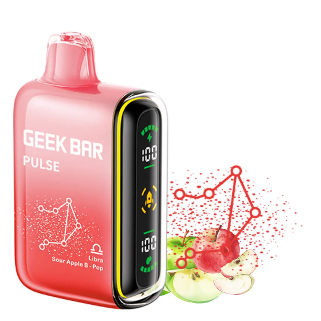 Geek Bar Pulse Sour Apple Blow Pop (NEW) | $12.99 | Twelve Tribes