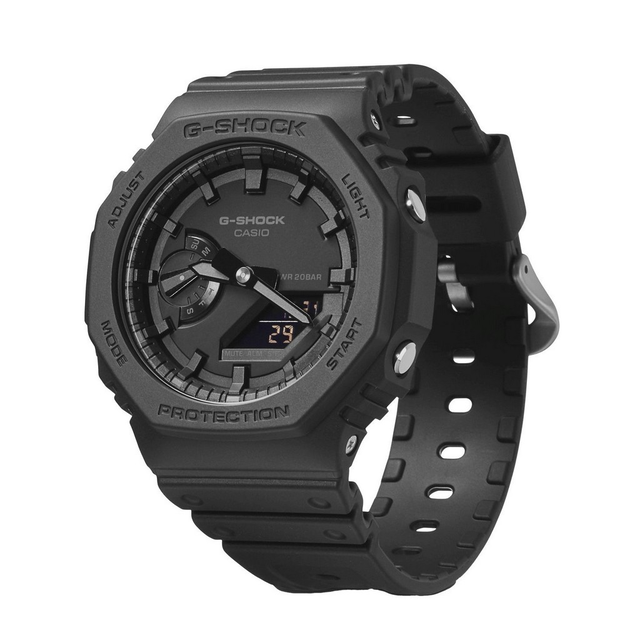 Casio G-Shock GA-2100-1A1 GA2100-1A1 World Time Quartz Mens Watch