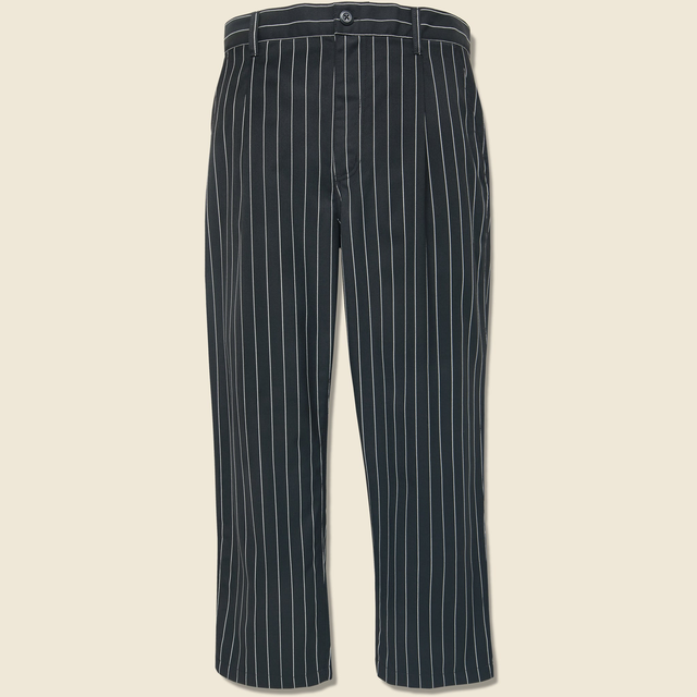 Seaton Pant - Seaton Stripe Black