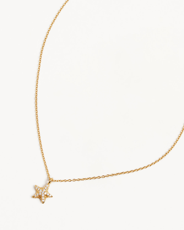18k Gold Vermeil By the Sea Starfish Necklace