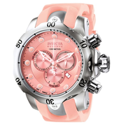 Invicta Reserve Venom Swiss Ronda 5040.D Caliber Men's Watch - 53.7mm, Steel, Pink (1407)
