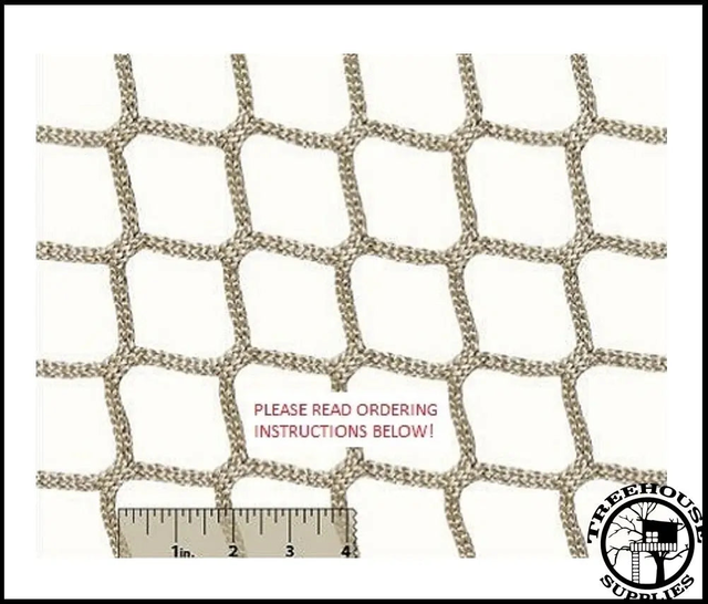 KNOTLESS 1-3/4" SQUARE NETTING