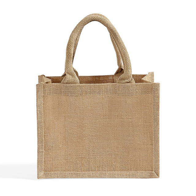 Rustic Wedding Favor Burlap Bags / Promotional Jute Totes TJ908