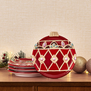 Renaissance Holiday Set of 4 Appetizer Plates