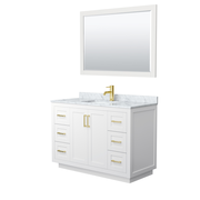 Miranda 48" Single Vanity - White