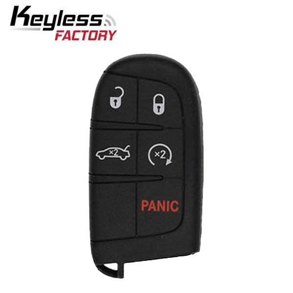 2015-2023 Dodge Chrysler Fiat / 5-Button Smart Key / PN: 68394195 AA / M3M-40821302 (AFTERMARKET)