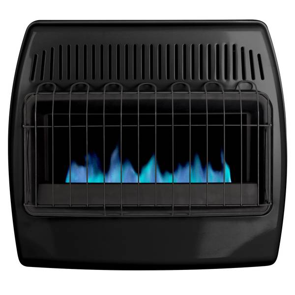 30,000 BTU Blue Flame Vent Free T-Stat Garage Heater