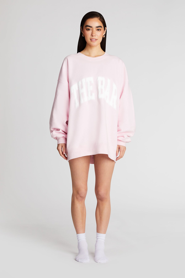 VARSITY SWEATSHIRT BLUSH