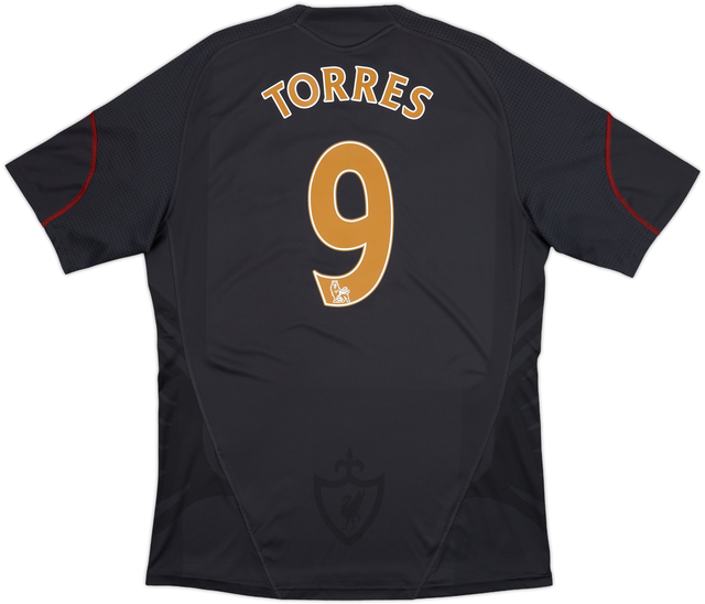 2009-10 Liverpool Away Shirt Torres #9 - 6/10 - (L)