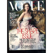 2005 APRIL VOGUE US DREW BARRYMORE ANNIE LEIBOVITZ BEAUTY & THE BEAST IVANKA on eBid United States | 194534732