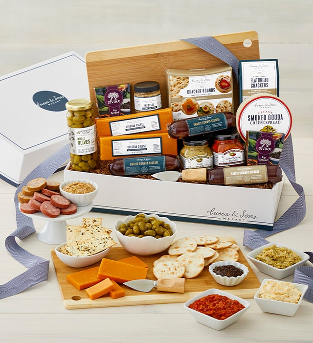 Lucca & Sons™ Sausage & Cheese Gift Box