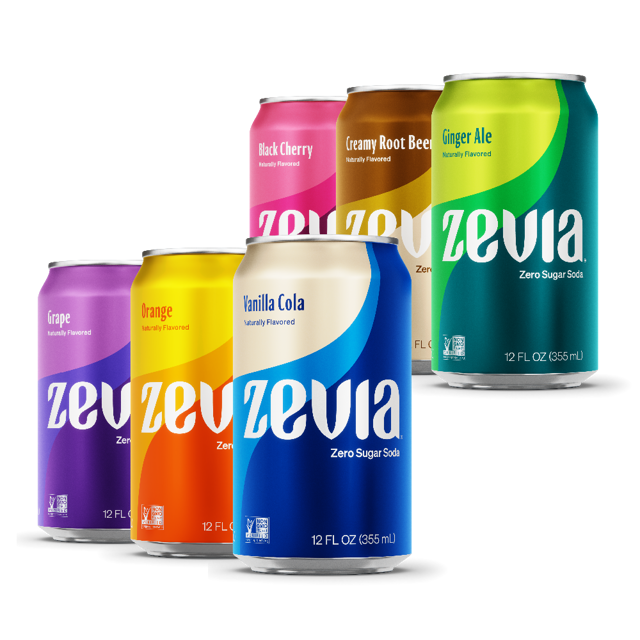 6-Flavor Rainbow Soda Variety Pack