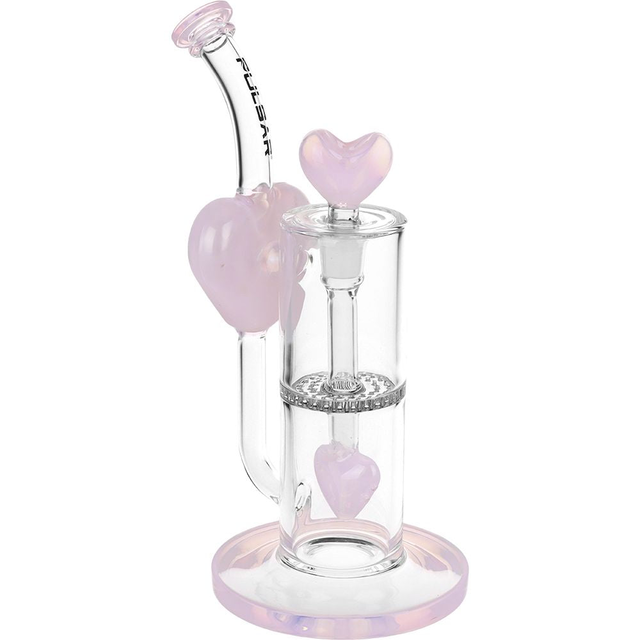 Pulsar Hearts on Hearts Recycler Water Pipe