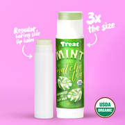 Mint & Matcha Tea Caffeinated Jumbo Organic Eye & Lip Balm
