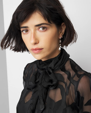 Crystal Station Linear Earrings