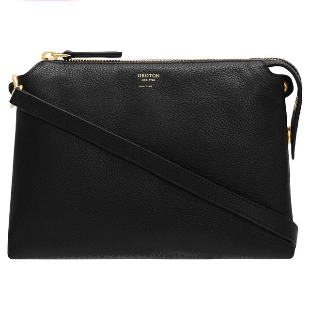 Sadie Crossbody - Black | Oroton