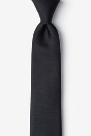 Lombok Black Skinny Tie