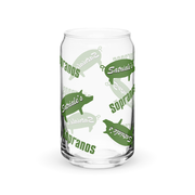The Sopranos Satriale's Pork Store 16 oz. Can Shaped Glass